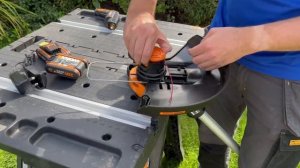 WORX WG163E 18V (20V MAX) Cordless Grass Trimmer/strimmer with Command Feed Assembly and Review