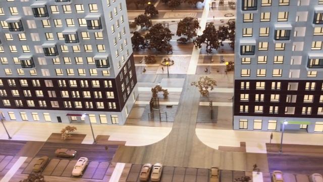 ЖК Green Park / Грин Парк ГК "ПИК" Макеты домов. Новостройки Москвы