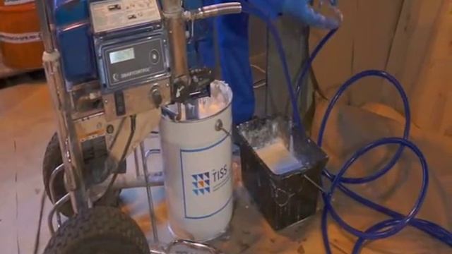 Использование краскопульта для нанесения покрытия
