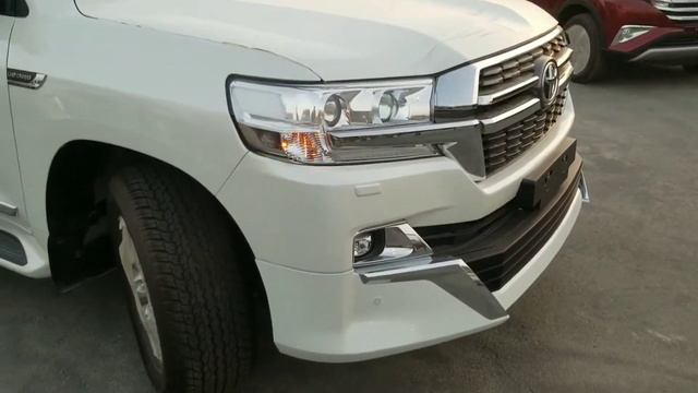2021 Toyota Land Cruiser 4.5 GX.R V8 White Color Brand New смотреть онлайн