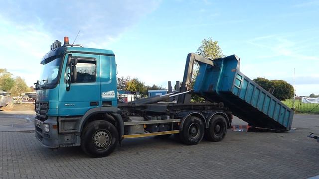 Camion porte container Mercedes-Benz Actros 3344 (2007-709.456 km) смотреть онлайн