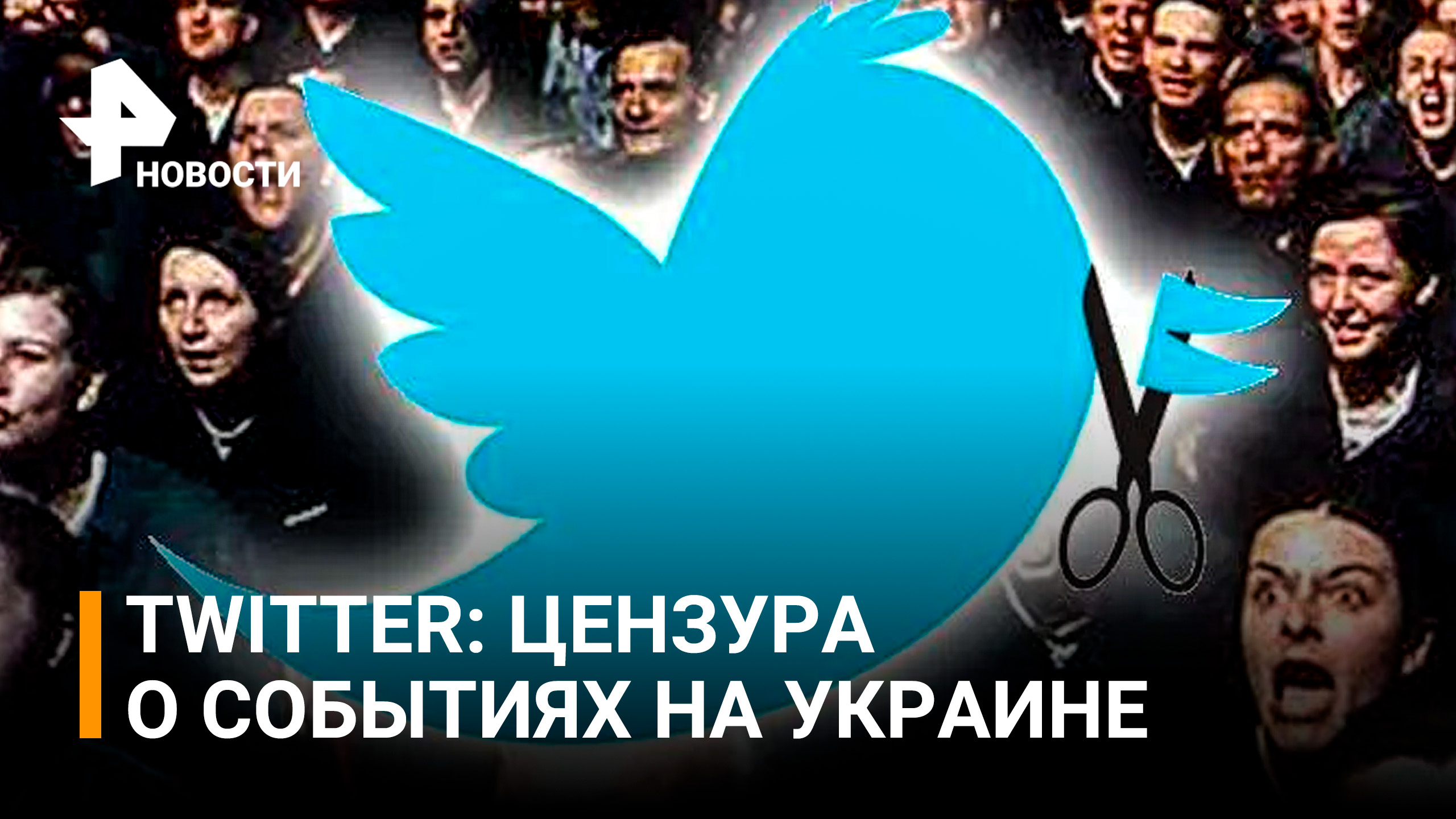 Twitter будет цензурировать сообщения о событиях на Украине / РЕН Новости