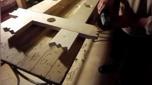 ЛЮСТРА под старину из обрезок досок своими руками. ЛЕГКО!