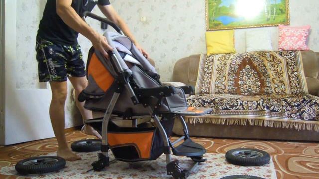 Коляска izacco z6.Разборка смотреть онлайн