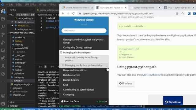 pytest-django 셋업하기 2022-02-01 [재활코딩] смотреть онлайн