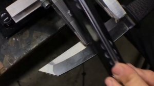 Заточка ножа ТАНТО