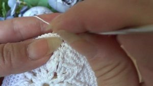 9 ряд салфетка "Лиственник"