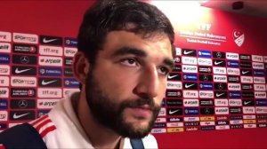 Георгий Джикия - об победе над Турцией и колене