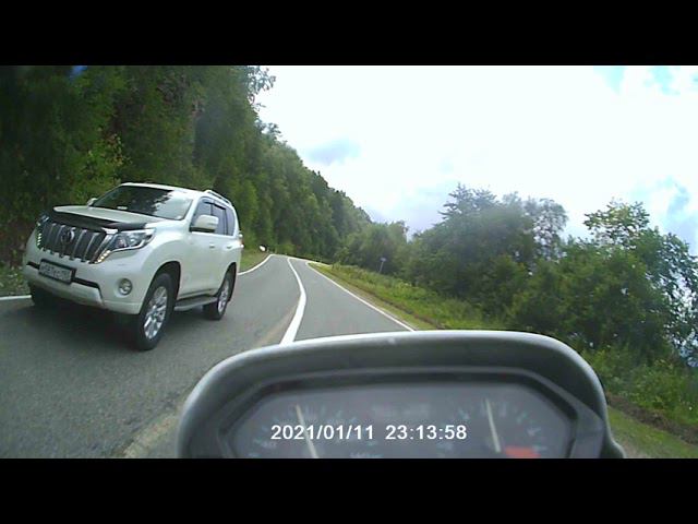 Дорога Нижний Архыз Обсерватория на Honda AX 1 смотреть онлайн