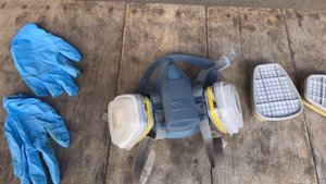 Респиратор 3м для огорода и теплиц !