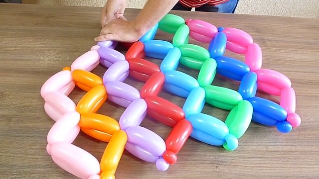 Сердце из воздушных шаров. Для свадьбы, на день св. Валентина смотреть онлайн