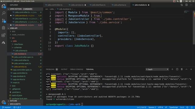 NestJS Crash Course 01 | Building a REST API with TypeScript and MongoDB