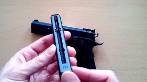 Пневматический пистолет Borner Power Win 304 (обзор, данные отстрела по скорости и кучности, цена)