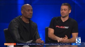 Tyrese Gibson and Cody Walker on FuelFest LA