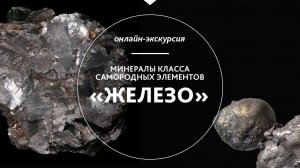 Экскурсия "Минералы класса самородных элементов. ЖЕЛЕЗО" (Геологический музей
Вернадского)