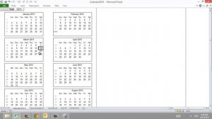 Epd41 Excel Tool Calendar for Malaysian 2014