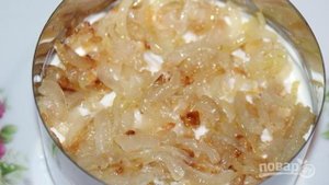 Салат Гранатовый браслет с сыром