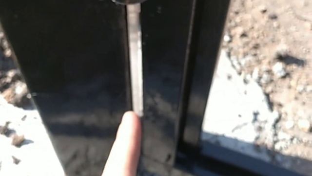 Распашные ворота из профиля своими руками смотреть онлайн