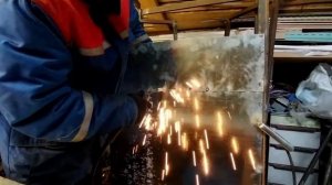 сварка оцинковки 0,40 мм самозащитной проволкой