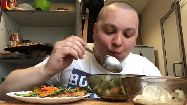 ДРАНИКИ ИЗ КАРТОШЕЧКИ ДЕРУНЫ МУКБАНГ РЕЦЕПТ MUKBANG смотреть онлайн