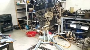 Замена цепи 3.0tdi audi a8 d4 двигатель  CDTA.