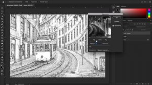 ?Уроки Фотошопа! Самый быстрый и легкий эффект в Adobe Photoshop. (sketch effect)