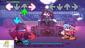Magmatic Song - Vs Impostor V4 (Maroon Impostor) - Friday Night Funkin (Fnf mod)