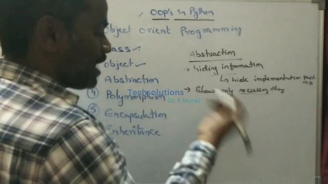OOPS IN PYTHON | OBJECT ORIENTED PROGRAMMING IN PYTHON | #python #oopsinpython|Telugu