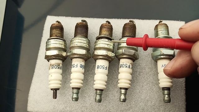 Как измерить сопротивление свечи с резистором и без. смотреть онлайн