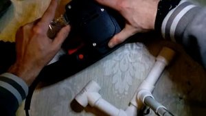 как подсоединить пылесос к шлиф машинке.