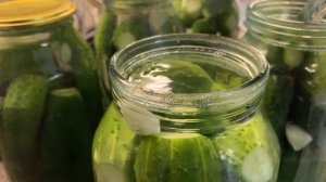 ХРУСТЯЩИЕ МАРИНОВАННЫЕ ОГУРЦЫ, спасибо, ЮЛИЯ МИНЯЕВА!