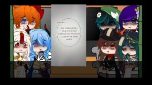 liyue + archons react to zhongli (warnings in video) //my au//1/4