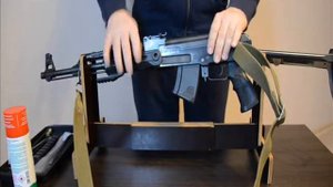 Стойка для чистки оружия