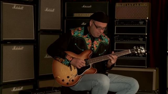 Gibson Memphis ES-335 Dot • SN: 11082705 смотреть онлайн