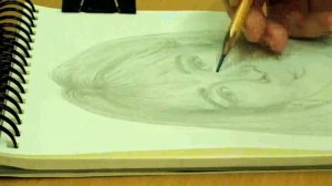Helene Rolles portait speed drawing Элен Ролле