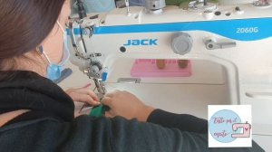 macchina per cucire industriale triplice trasporto Jack 2060G