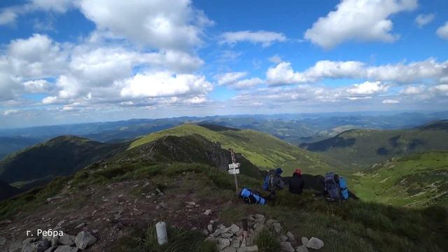 Від села Кваси до села Дземброня по Чорногірському хребту Карпати смотреть онлайн