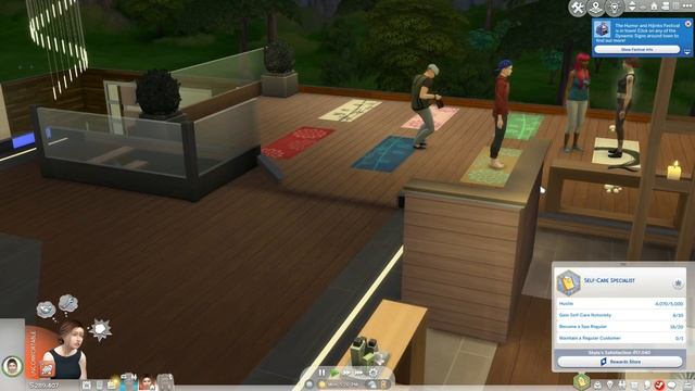 Getting That Yoga Money | The Sims 4 | Super Sim Challenge Part 71 смотреть онлайн