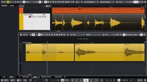 Редактируем аудио в Cubase Pro