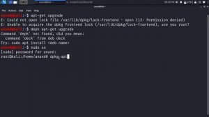 E: Could not open lock file /var/lib/dpkg/lock-frontend - open (13: Permission denied)
