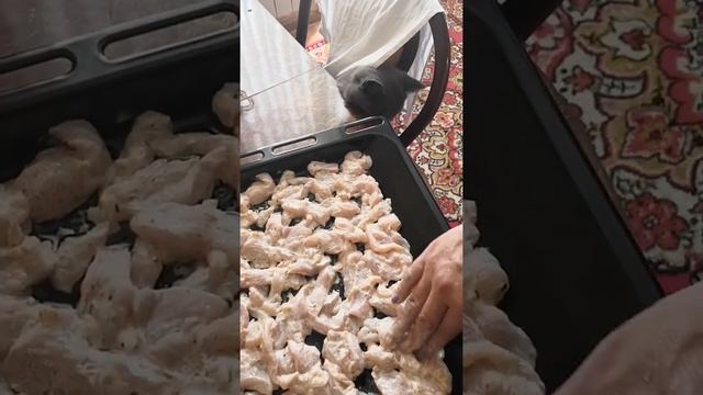 Маленький кусочек, пожалуйста, дайте попробовать. Ну хоть тут, хоть там!
