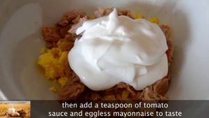 Фаршированные яйца с тунцом. Рецепт приготовления.