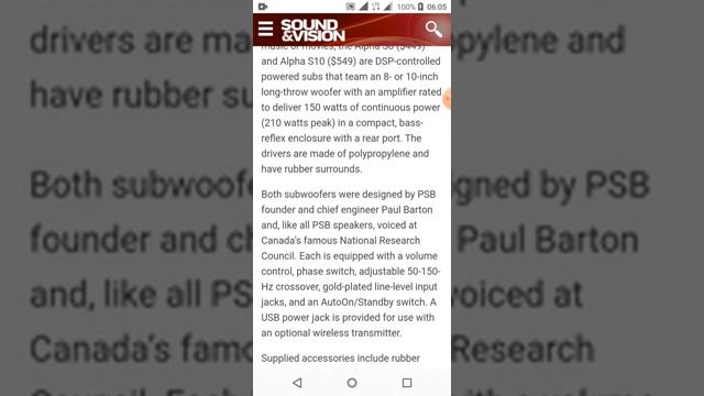 PSB’s Alpha Series Budget Subwoofers Now Shipping worldwide смотреть онлайн