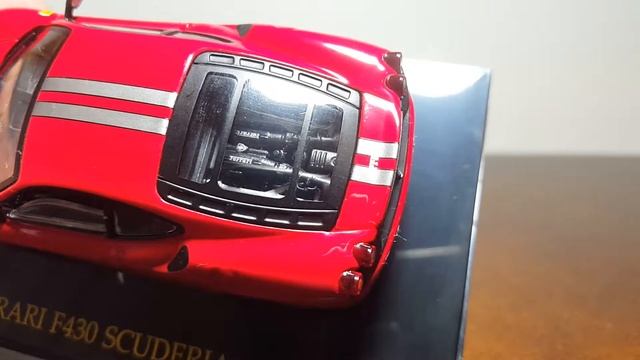 Eaglemoss collections Ferrari F430 Scuderia - escala 1/43. смотреть онлайн