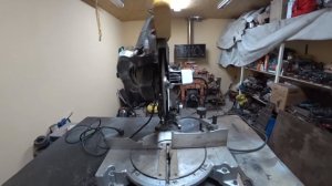 СТАНОК ДЛЯ РЕЗКИ МЕТАЛЛА - из торцовки по дереву