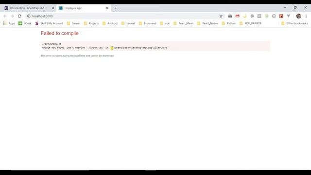 React JS Bootstrap Navbar Component | MERN Development (Mongo db, Express, React, Node Js)  | Lec-1