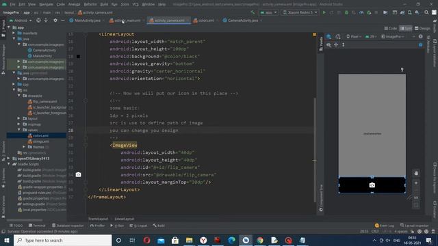 OpenCV Android App Camera Basics Part 1: Flip Camera смотреть онлайн