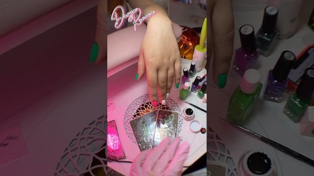 ⛱️Тропический маникюр? #shorts #nails #nailart