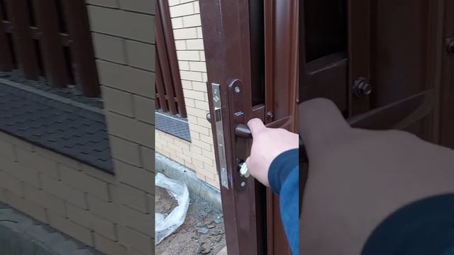Монтаж Откатных ворота на балке #алютех #ростовнадону