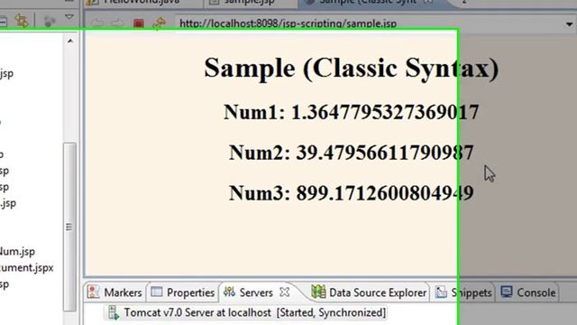 Java Programming 38 Running JSP Pages in Eclipse смотреть онлайн